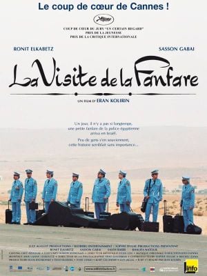 affiche la visite de la fanfare